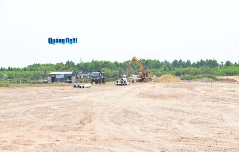 Đẩy nhanh tiến độ giải phóng mặt bằng 2 dự án VSIP Quảng Ngãi