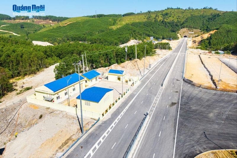 Cao tốc Quảng Ngãi - Hoài Nhơn bắt đầu khai thác từ trưa 29/4 và chưa thu phí
