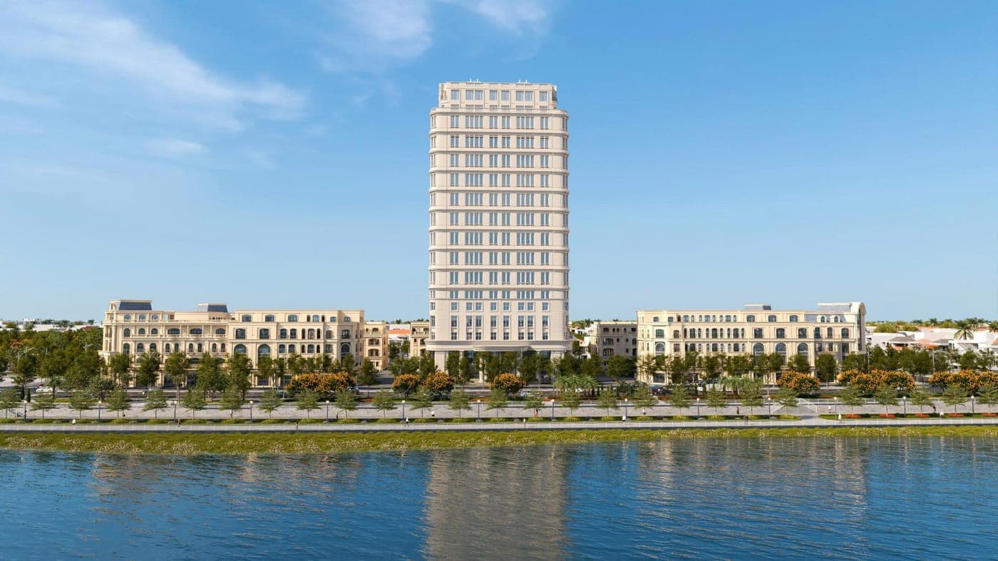 Phối cảnh dự án ven sông của Hợp Nghĩa Land