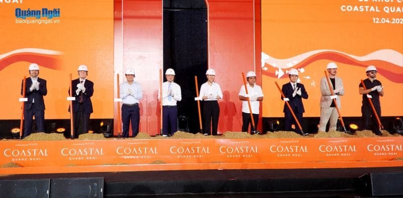 Khởi công dự án Coastal Quảng Ngãi